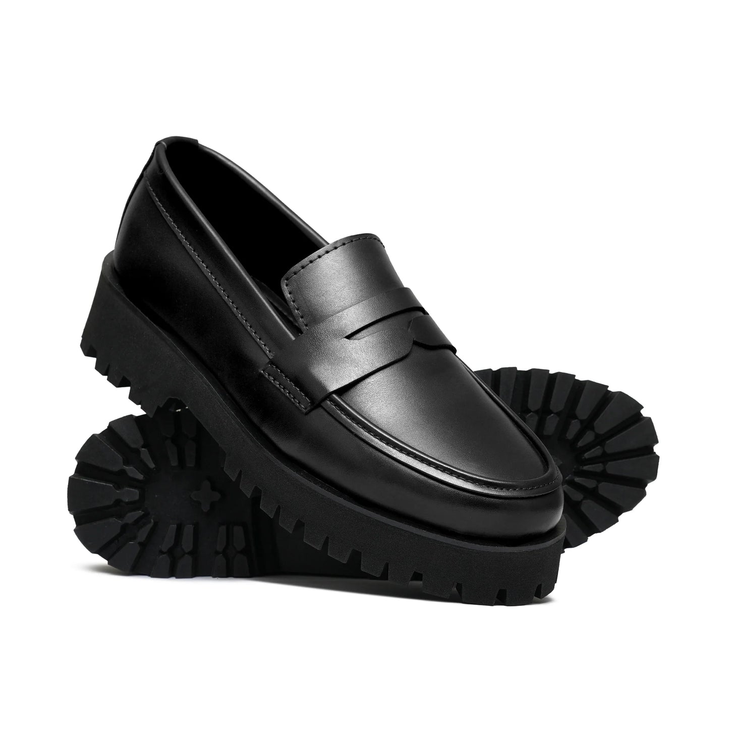 High Sole Black Chunky 01