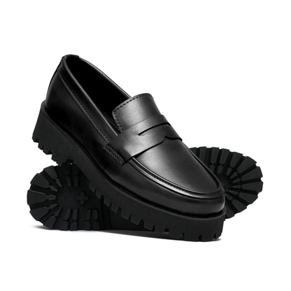 High Sole Black Chunky 01