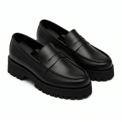 High Sole Black Chunky 01