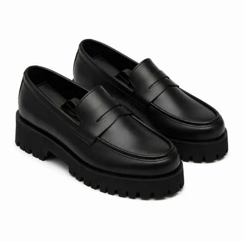 High Sole Black Chunky 01