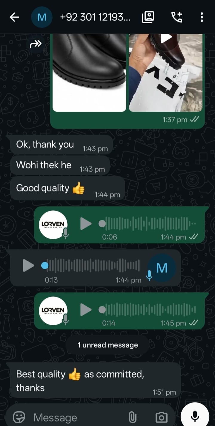 Lorven customer review